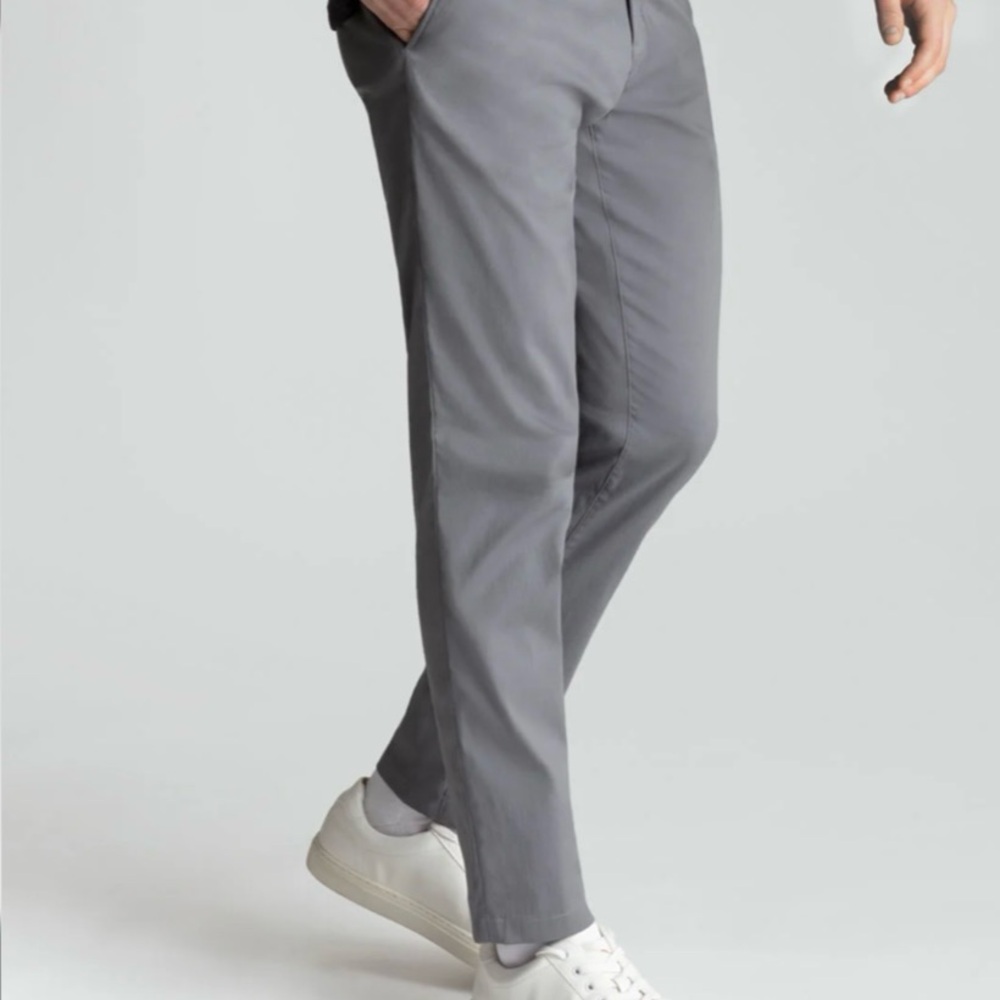NEW Birddogs 34X32 Men's Slate Dark Grey Stretch Khakis